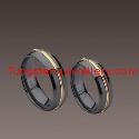 High quality gold plated tungsten ring